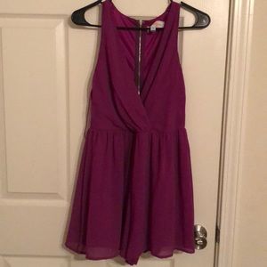 Purple Romper
